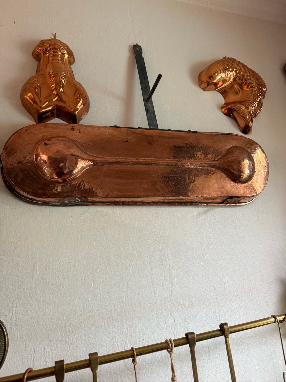 Copper drip pan - Vintage Copper lechefrite